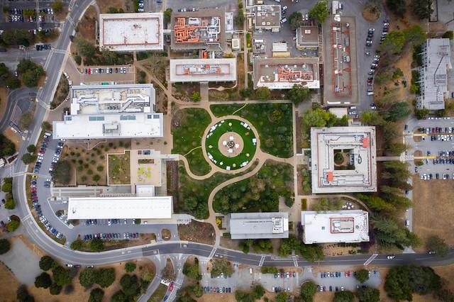 Aerial View of SLAC and Surrounding Area